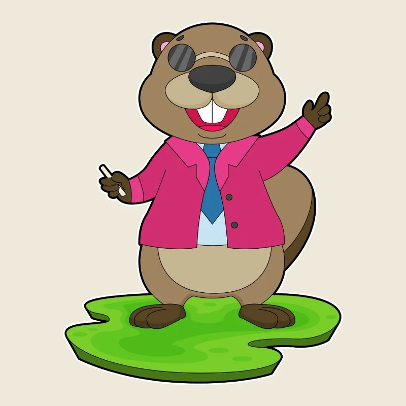 Beaver Teacher Chalk School