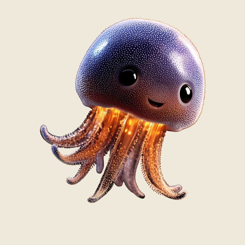 Méduse Méduse de feu Méduse Méduse mignonne