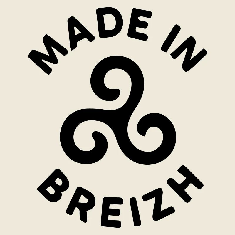 Made in Breizh - Logo avec le triskell breton