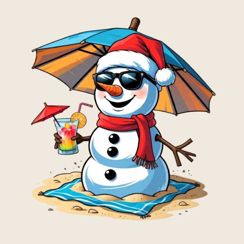 Beach Snowman Remix