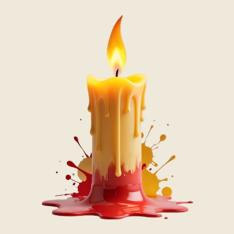 Flammenkuss Kerzenkunst
