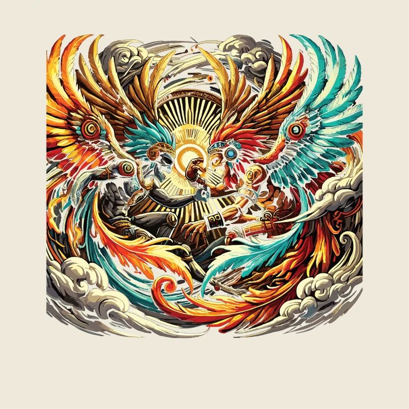 Duel du Phénix des Ailes de Feu