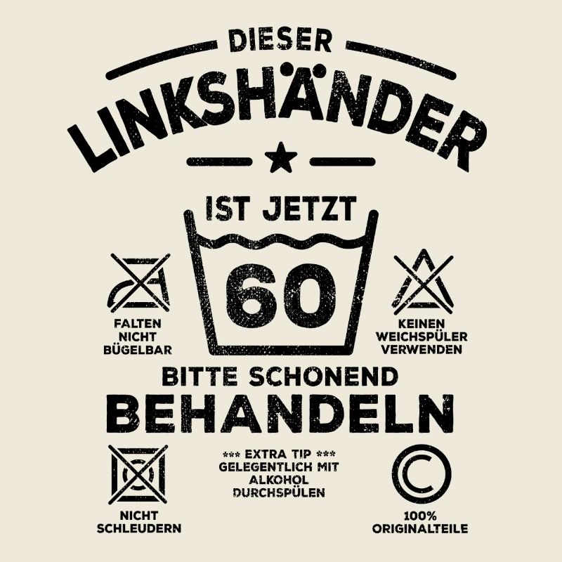 Treating Left-Handers Gently - 60th Birthday