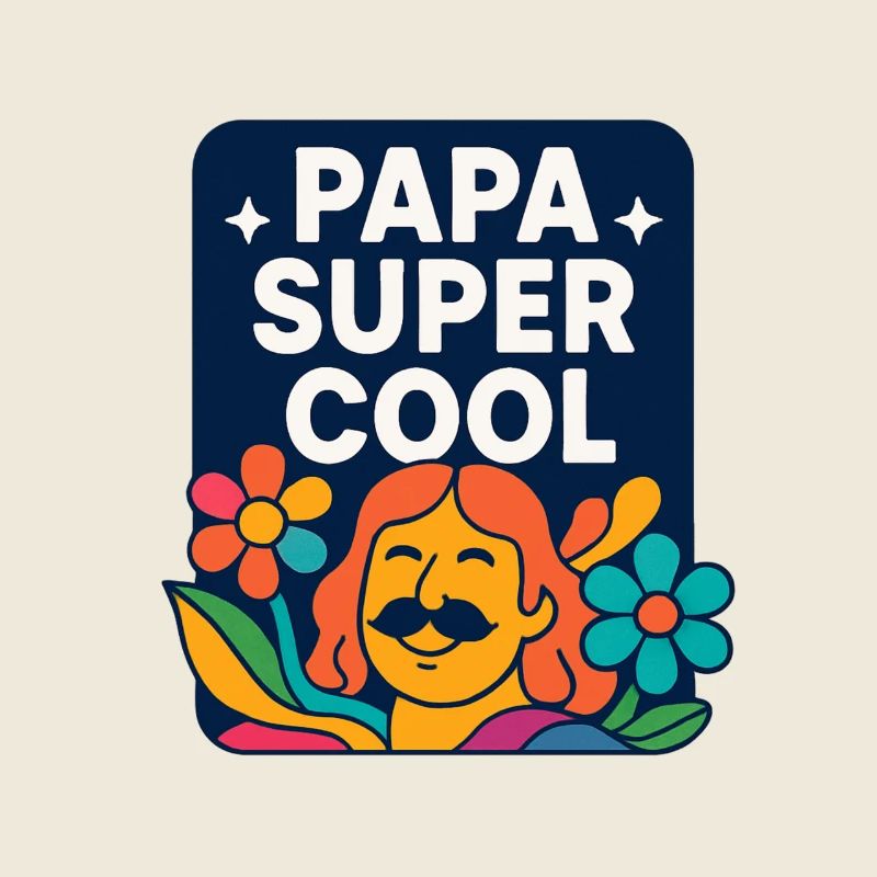 Super Cool Dad - Father's Day - Birthday