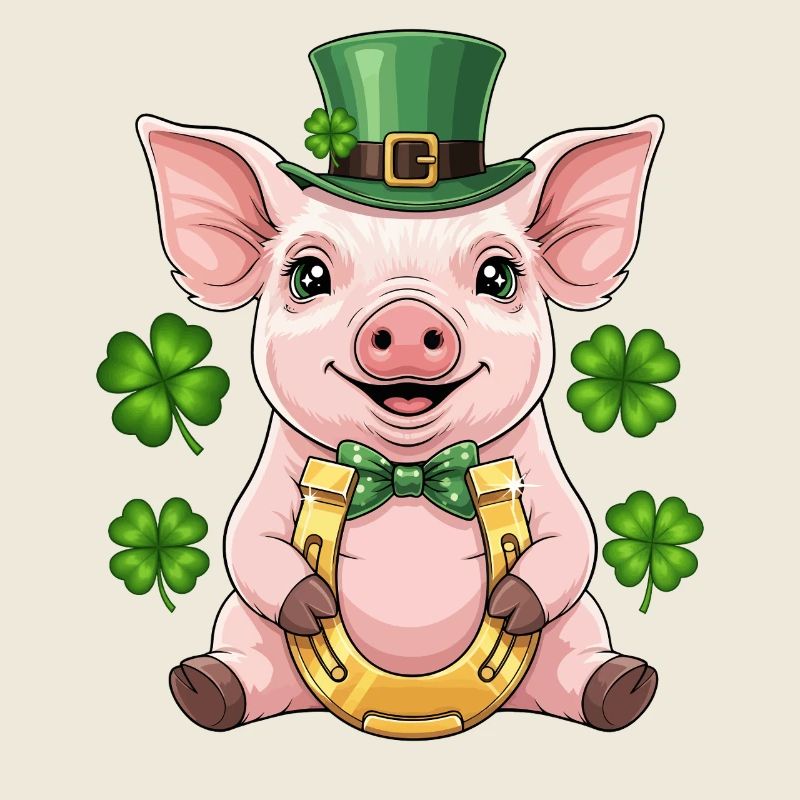 Lucky Pig Horseshoe