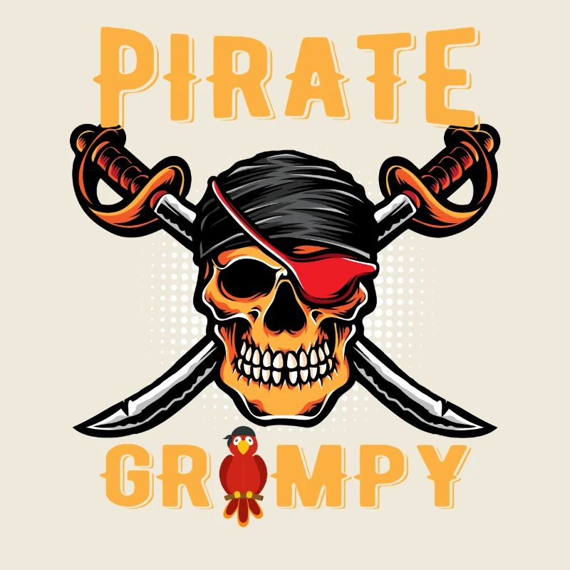 Pirate Grumpy Funny Halloween Costume