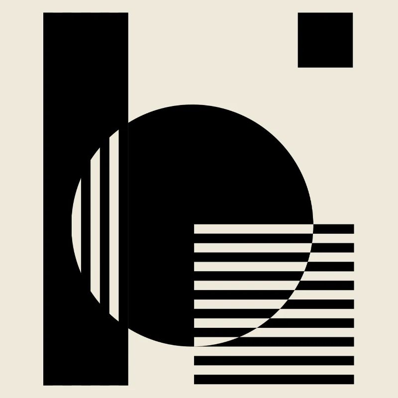 Design géométrique Bauhaus
