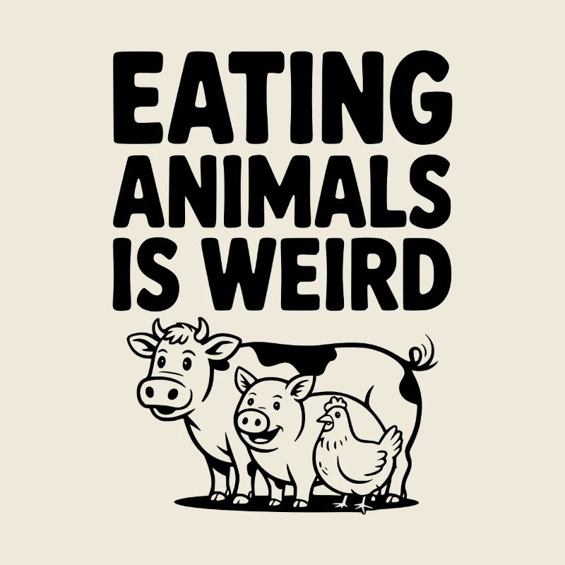 Manger des animaux, c’est bizarre