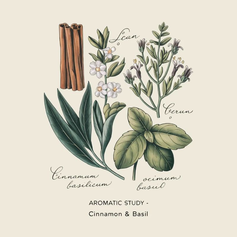 Art Botanique - Cannelle & Basilic