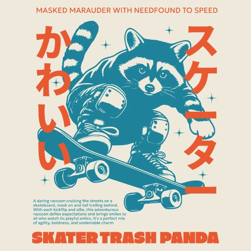 PATINEUR TRASH PANDA