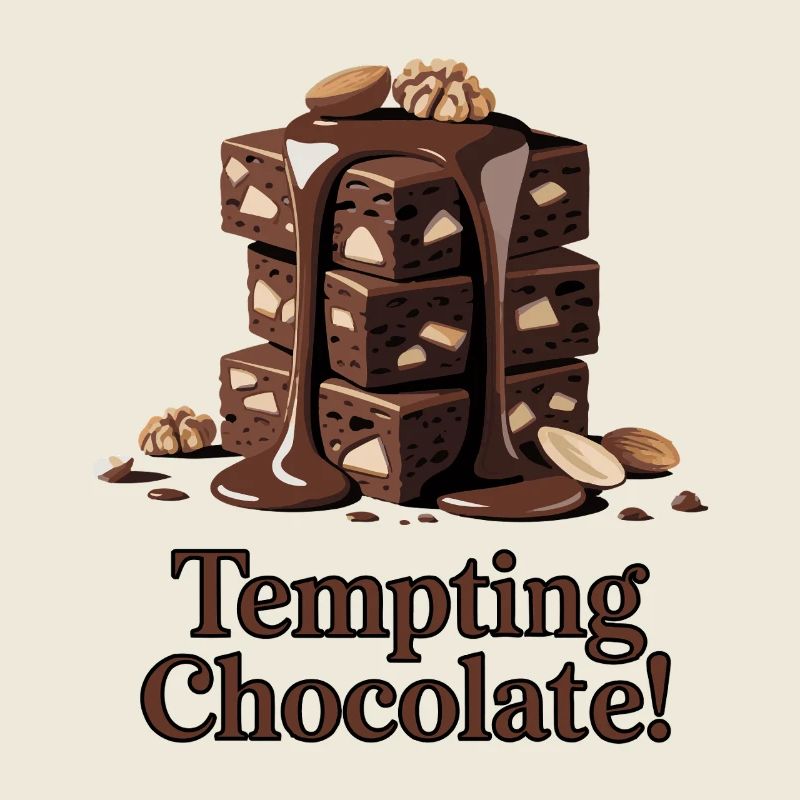 Tempting Chocolate Stack