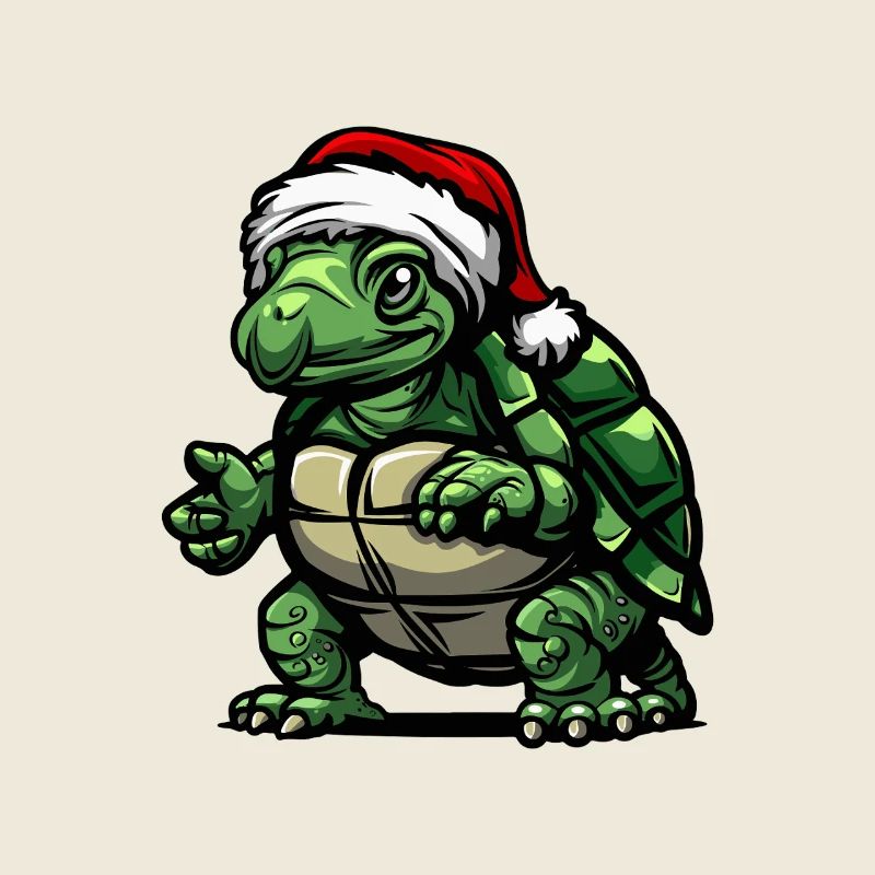 Noël tortue
