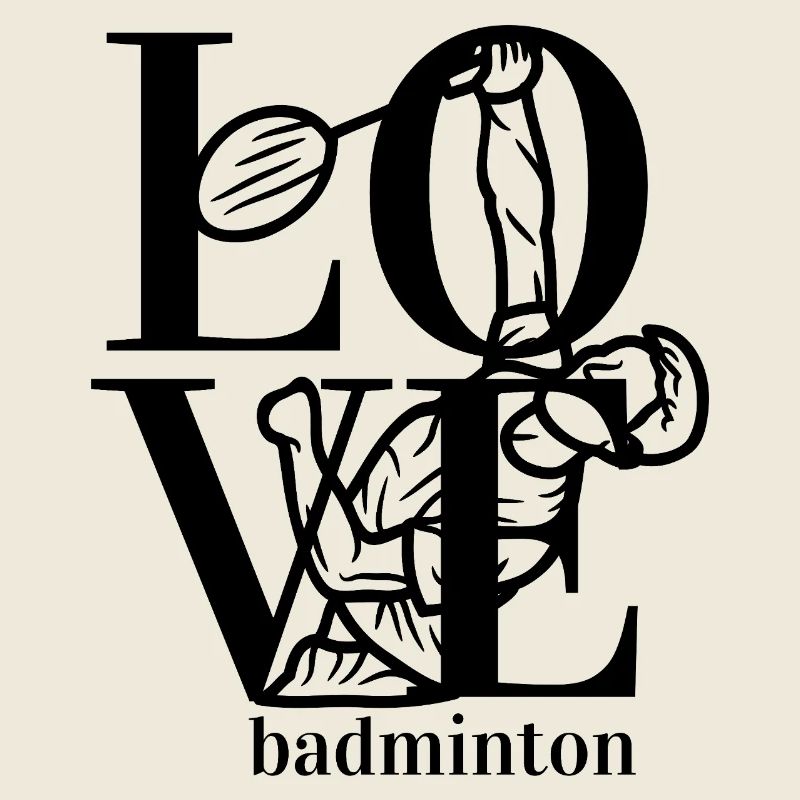 Ich liebe Badminton.