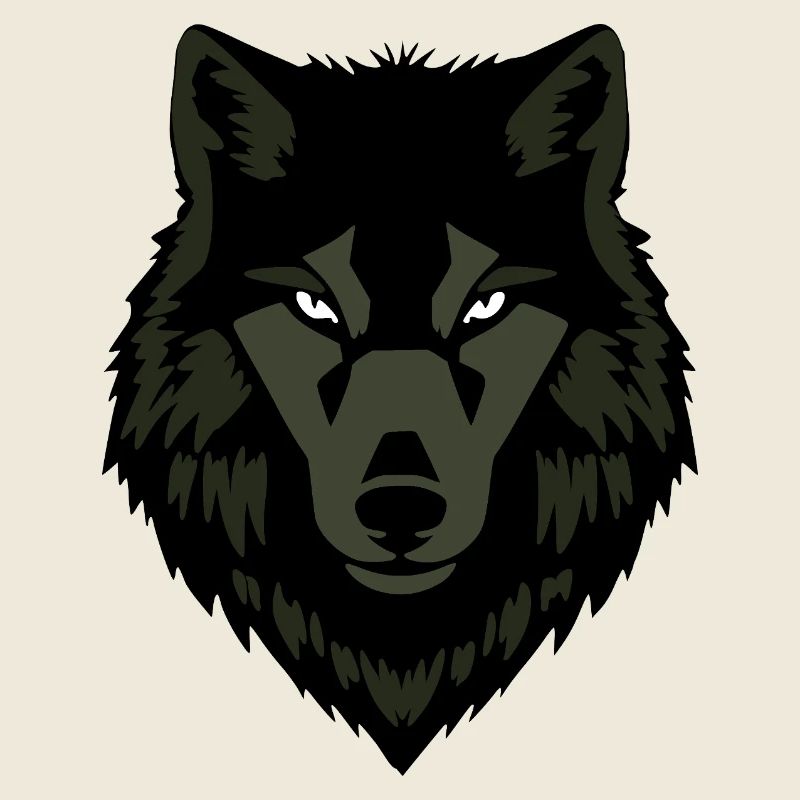 Wolf_grau_T shirt_Geschenk_Jaeger
