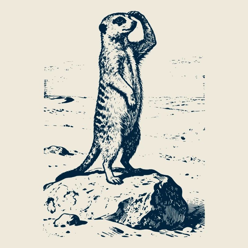 Erdmännchen Wache