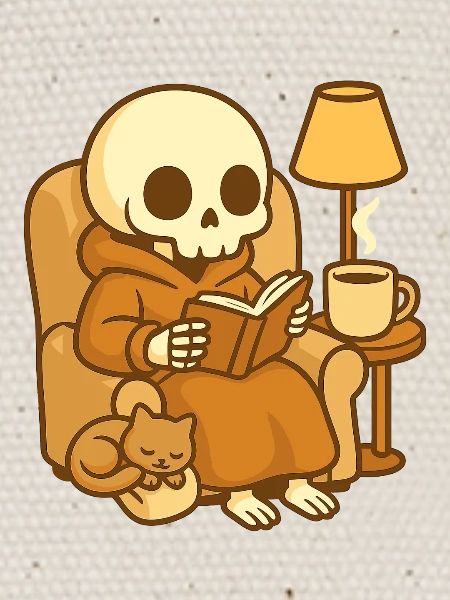 Reading Skeleton – Lecture Douillette