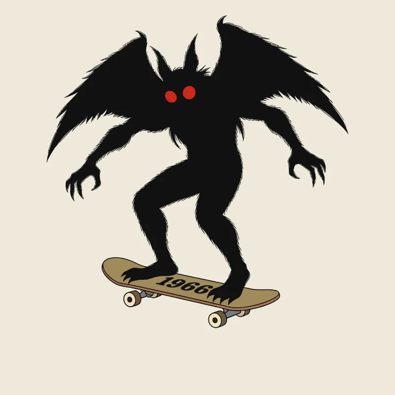 Mothman 1966 Skateboarding