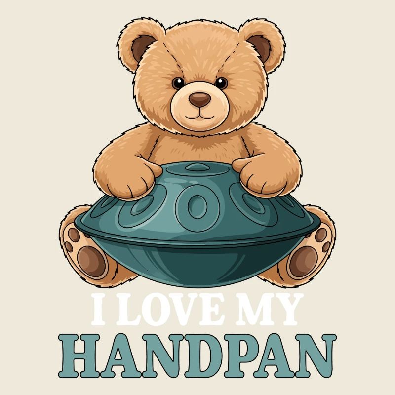 Handpan Teddy Bear