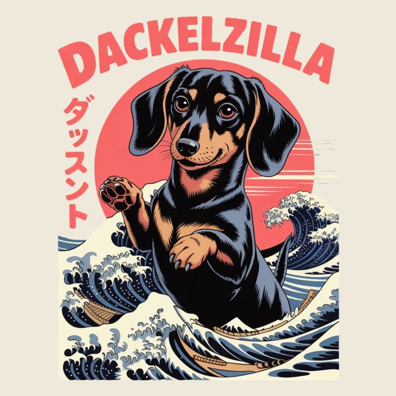 Dackelzilla Wellenkaiju