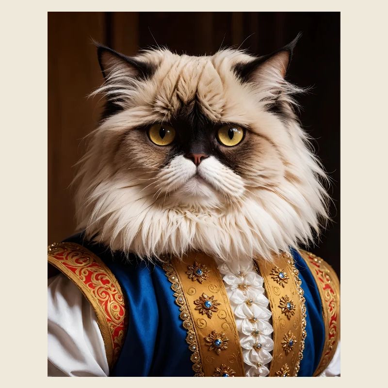Königliche Samtpfote – Die Aristokraten-Katze