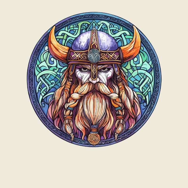 Viking Krieger Rundkreis