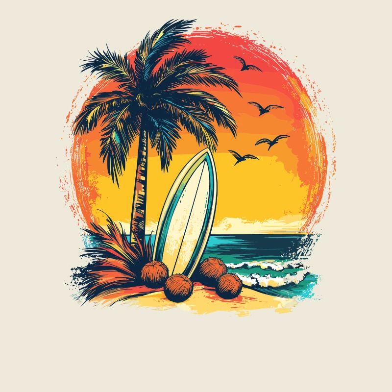 Sunset Palm Beach Surf