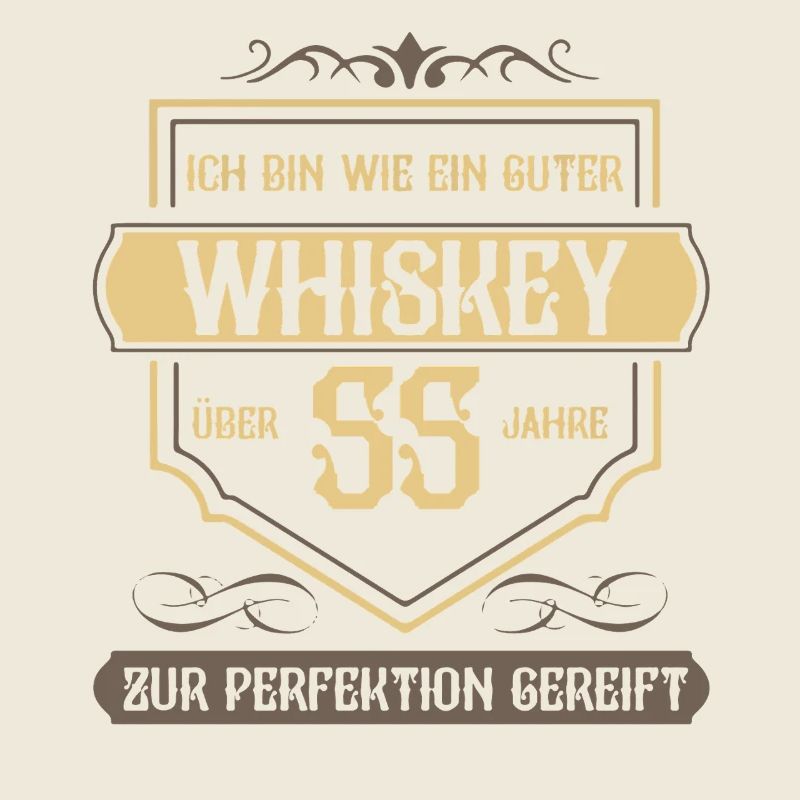 55. Geburtstag 55 Jahre alt Spruch Geschenk