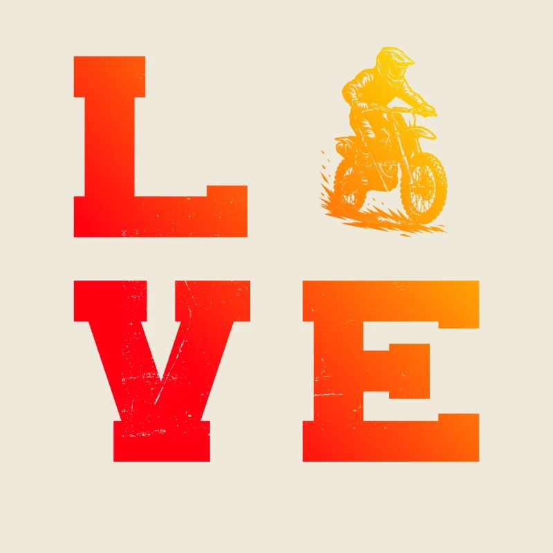 Conception compacte du motocross