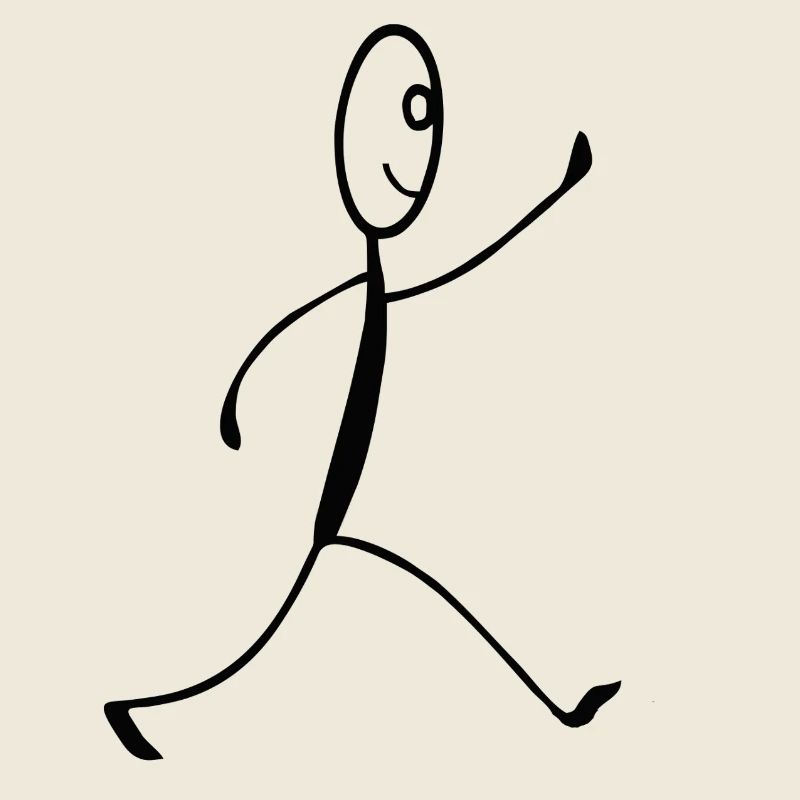 Figure en course