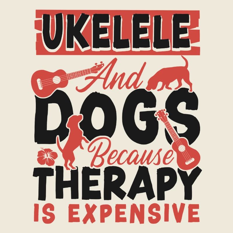 Hawaiian Ukulele Uke Dog Ukulele
