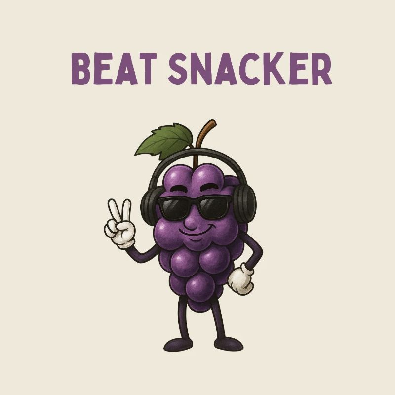 Beat Snacker Traube Kopfhörer