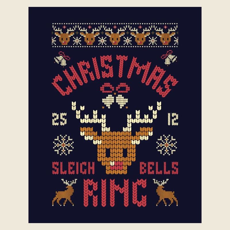 Rentierschädel-Weihnachtsknecht
