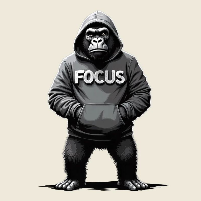 Gorilla Focus Kraft Motivation Training