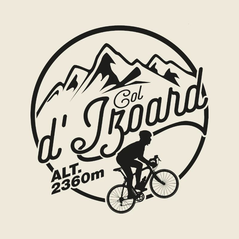 Col Izoard Mountain Bike Logo