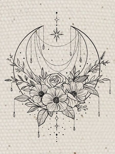 Magic moon flowers