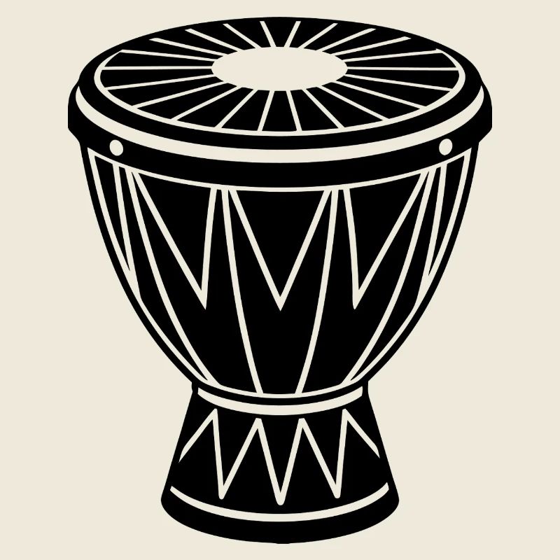 Afrikanische Conga-Trommel