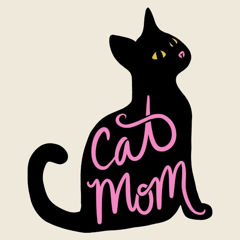 Cat Mom Neon-Schrift