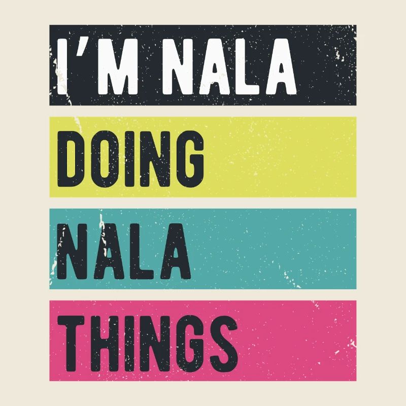Ich bin Nala und mache Nala Things Retro-Farben