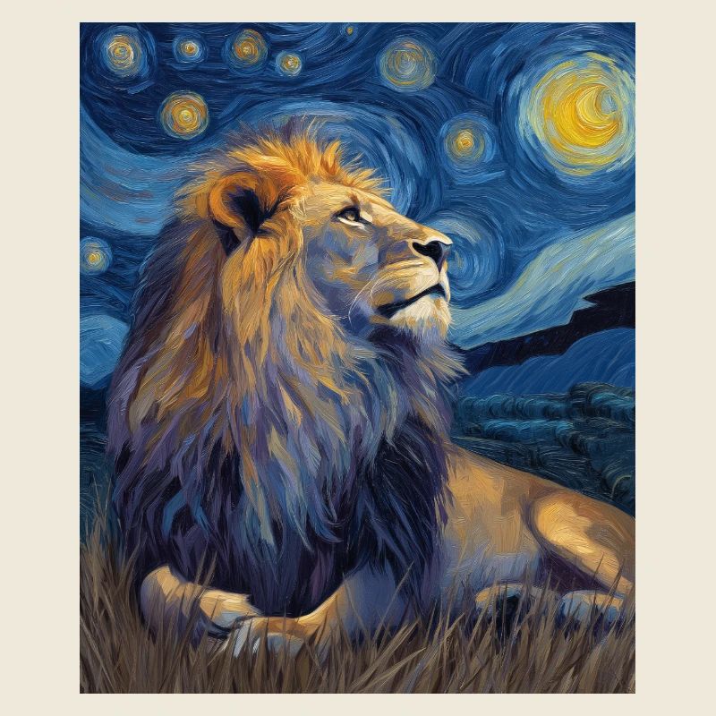 Lion Van Gogh