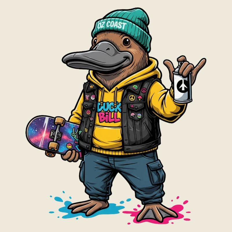 Style de Canard Cosmique