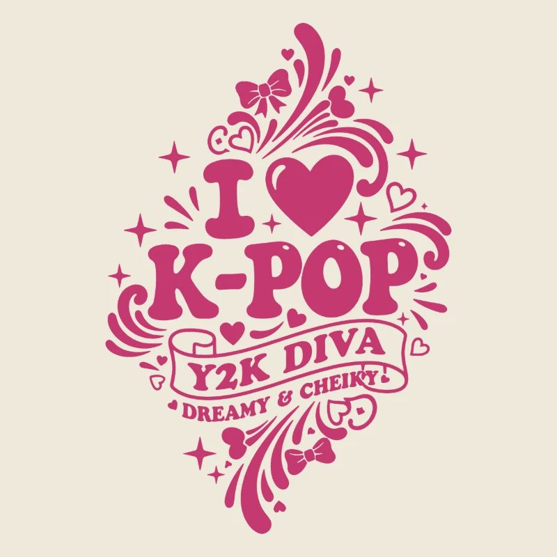 J’adore la diva K-Pop Y2K, rêveuse et coréenne