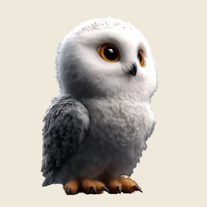 Schneeeule Weiße Eule Kauz Uhu Owl Schnee Eulen