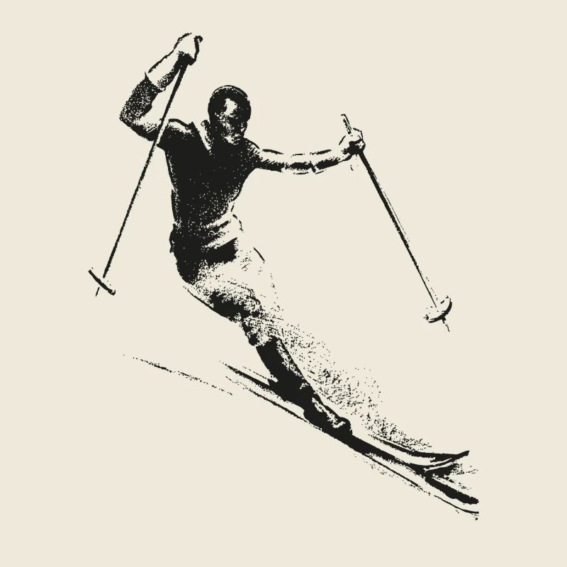 Rétro Skier