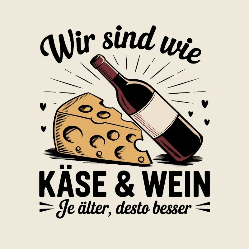 Nous sommes comme le fromage et le vin, plus vieux c’est