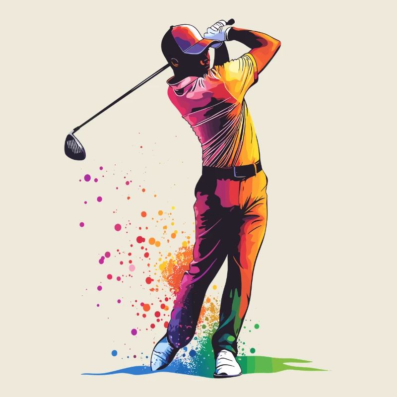 Golf-Schwung