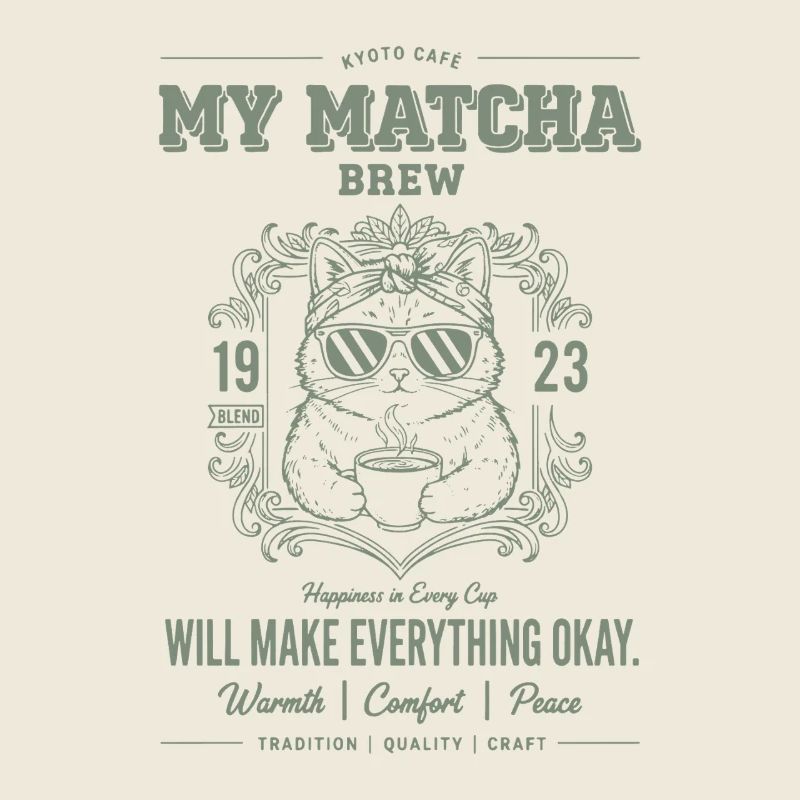 Mon amoureux du thé vert infusé au matcha