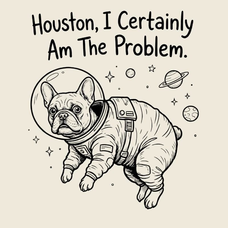Frenchie in Space – I Certainly Am The Problem