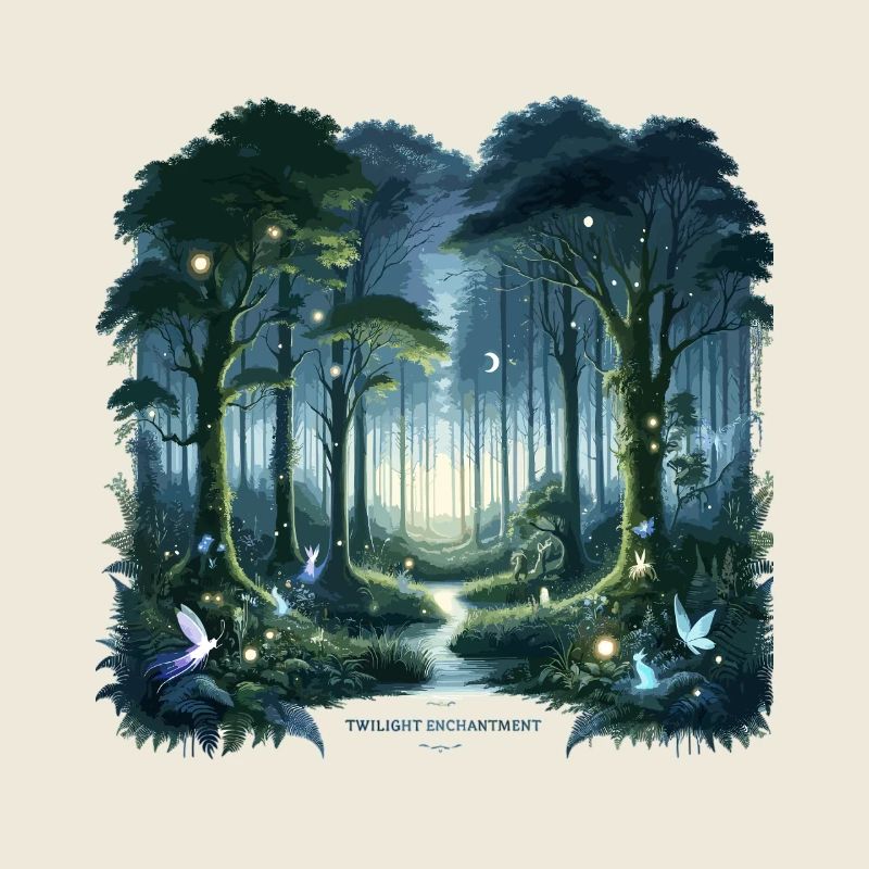 Nachtwald Glühfeenpfad