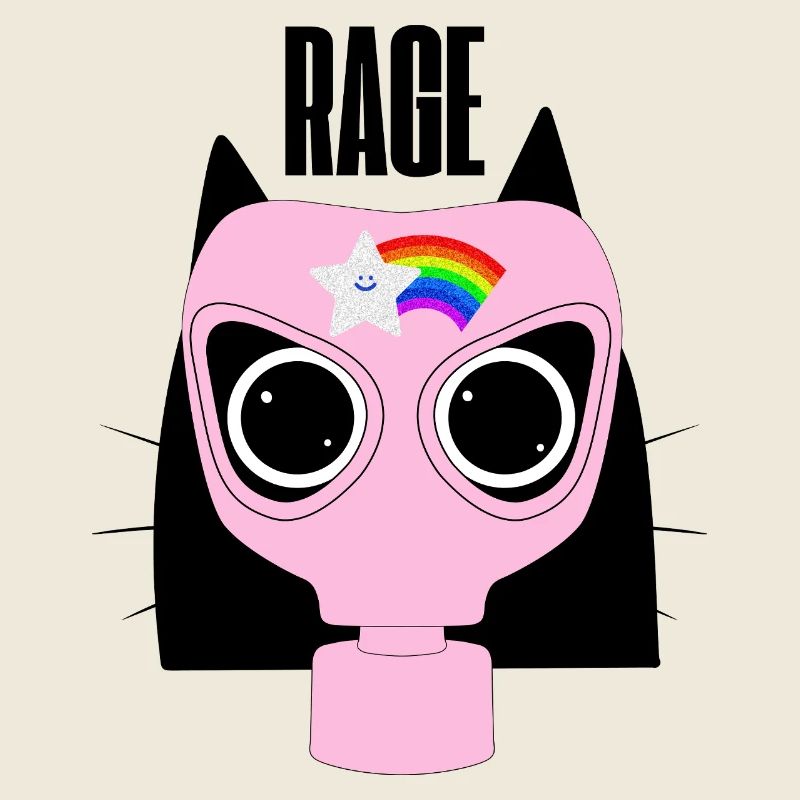 Rage Kitty Cat Protest