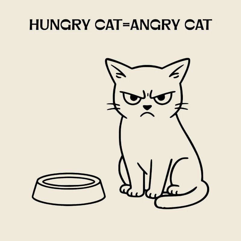 Drôle de design de chat